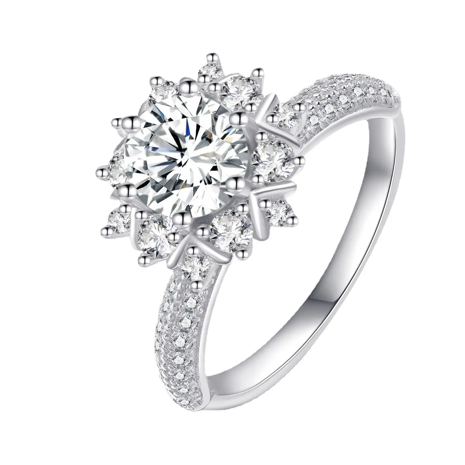 1ct Sona deals Engagement Ring